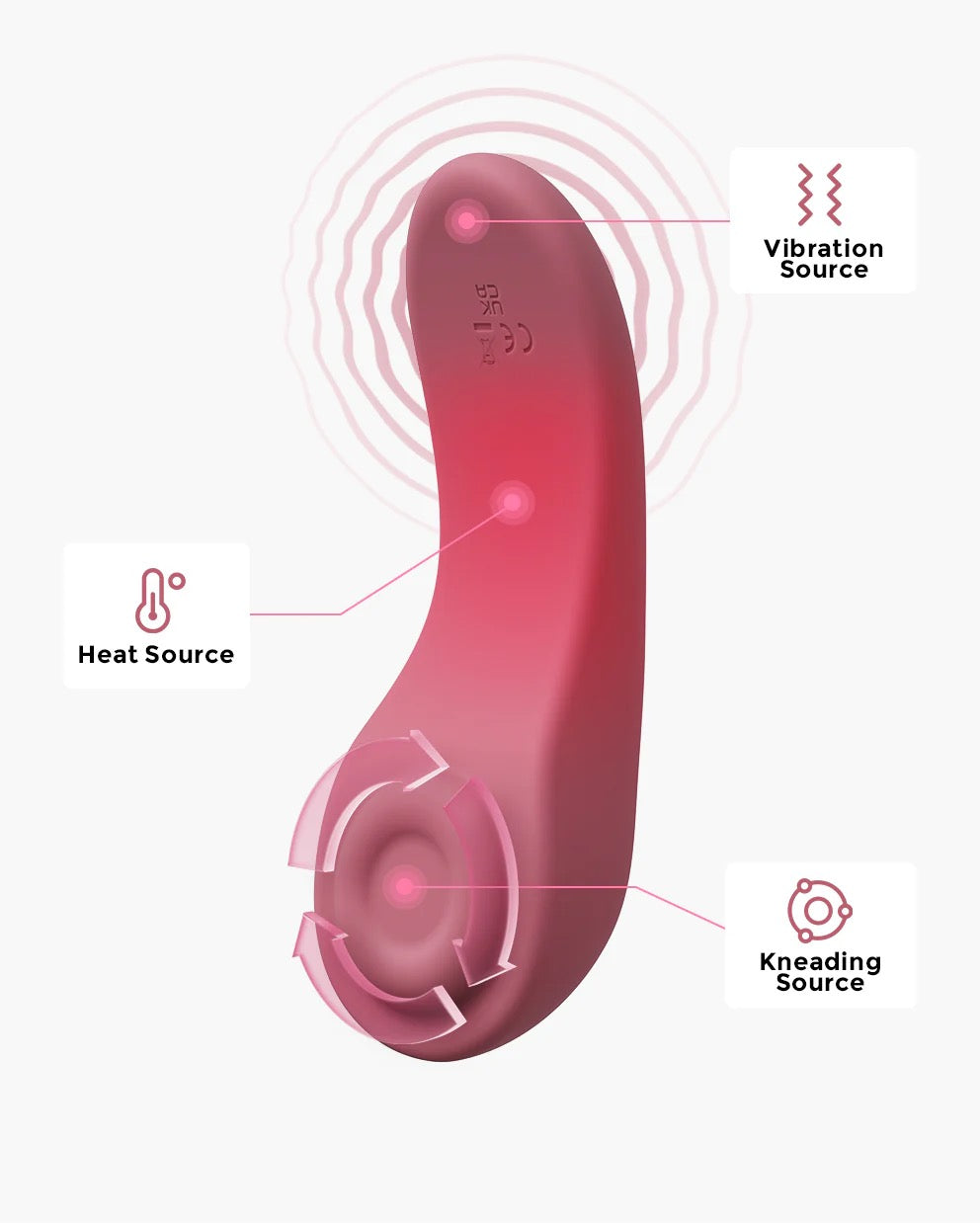 Momcozy - 3 Mode Adjustable Kneading Lactation Massager Momcozy - 3 Mode Adjustable Kneading Lactation Massager