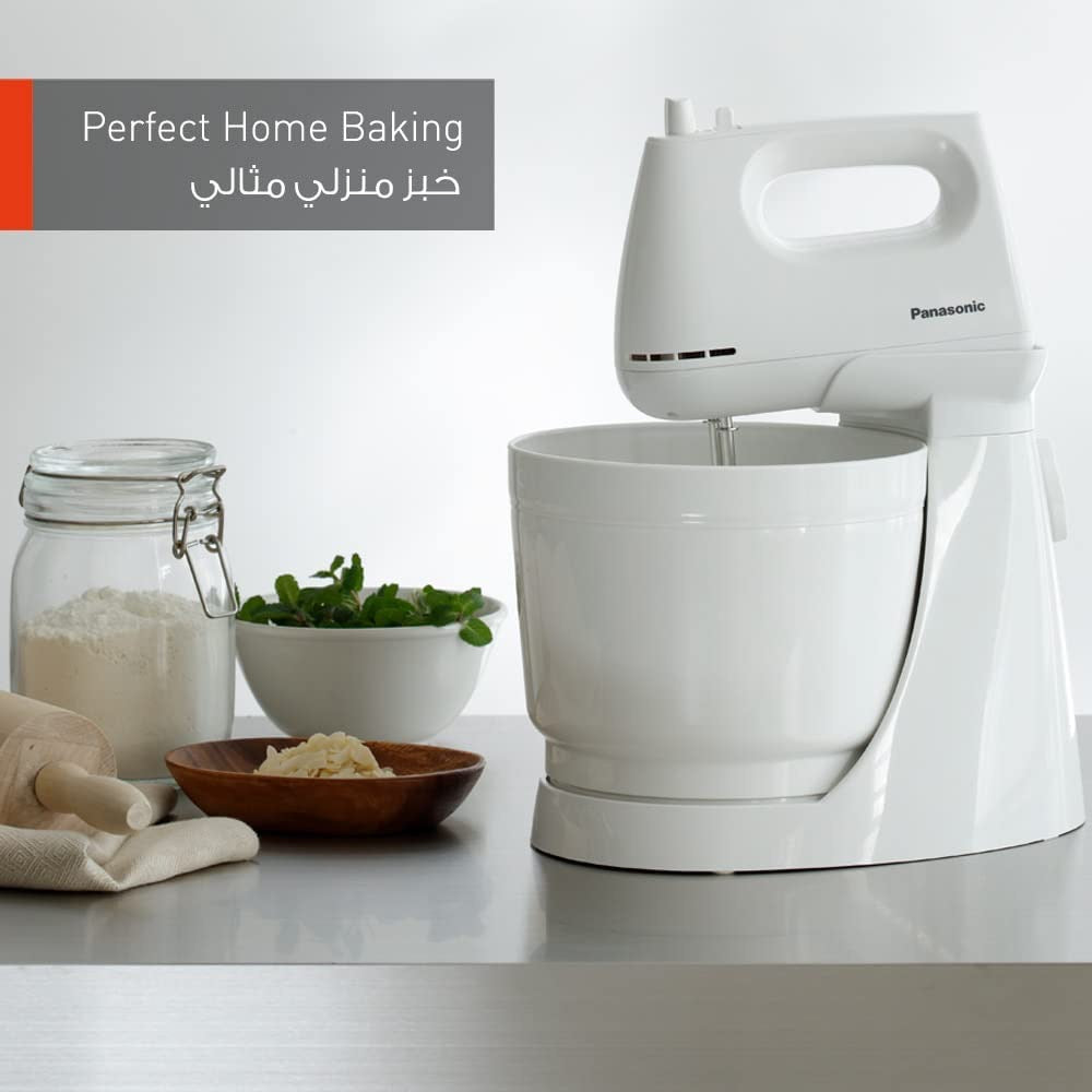 Panasonic - Hand Mixer with 3L Bowl | 175W Panasonic - Hand Mixer with 3L Bowl | 175W