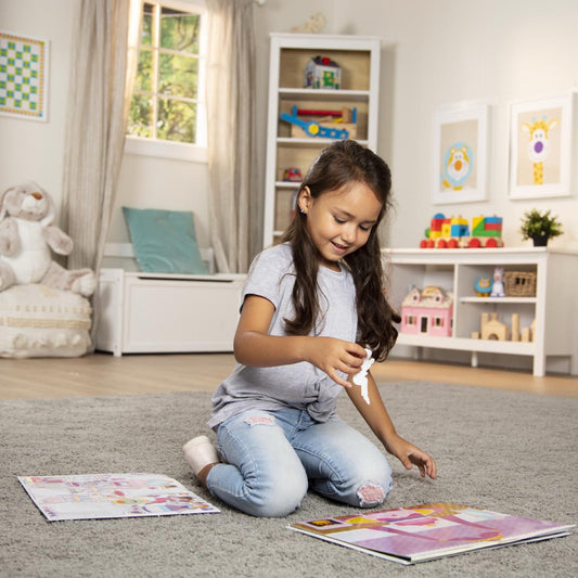 Melissa & Doug Reusable Sticker Pad Princess Castle 3-6Y — BambiniJO Jordan