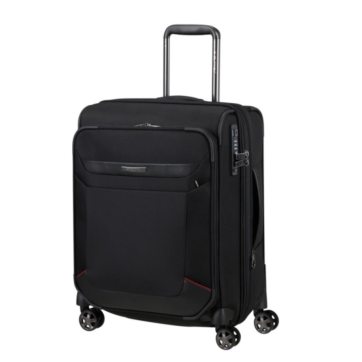 Samsonite - Pro-DLX 6 55cm حقيبة سفر بعجلات قابلة للتوسيع باللون الأسود | حقيبة مقصورة الطائرة Samsonite - Pro-DLX 6 55cm حقيبة سفر بعجلات قابلة للتوسيع باللون الأسود | حقيبة مقصورة الطائرة