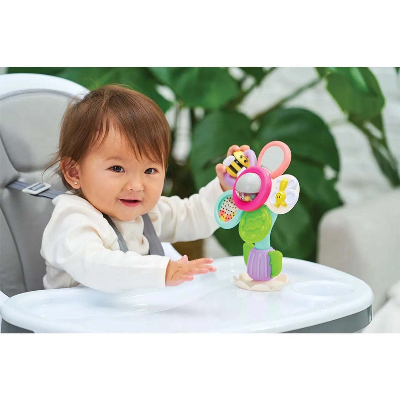 Infantino - Fun Flower High Chair Toy | 3m+ Infantino - Fun Flower High Chair Toy | 3m+