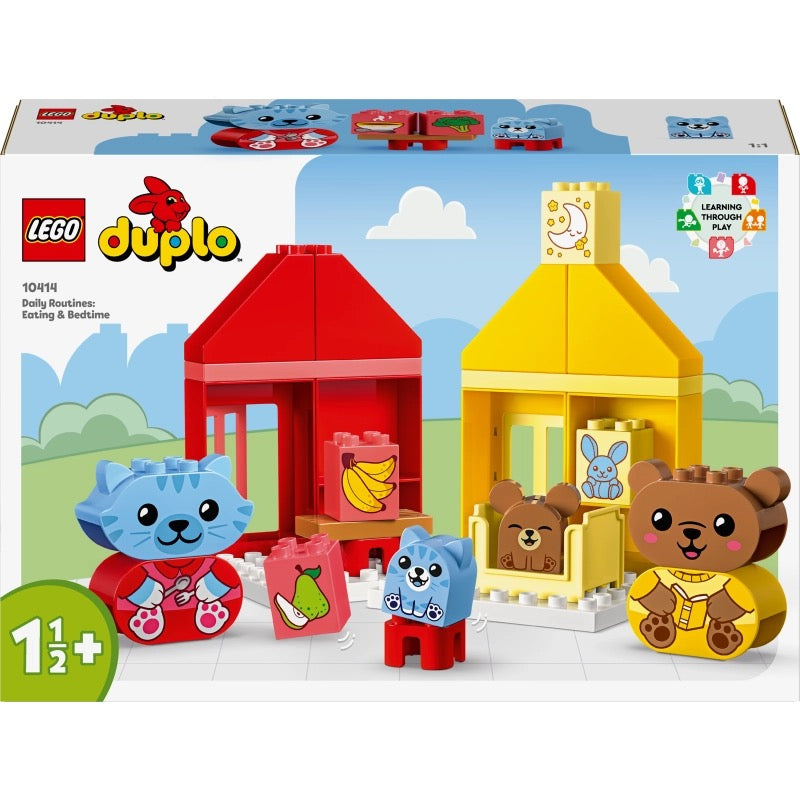 Lego - Daily Routines: Eating & Bedtime | 28 Pcs | 18M+ Lego - Daily Routines: Eating & Bedtime | 28 Pcs | 18M+