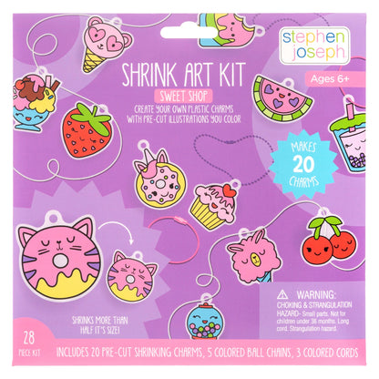 ستيفن جوزيف - متجر الحلويات Shrink Art | مجموعة 28 قطعة