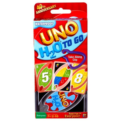 UNO - H2O To Go Waterproof Card Game