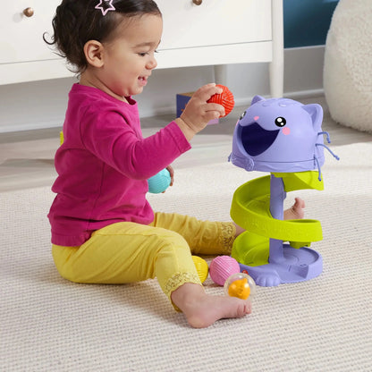 Fisher Price - برج كرة مثالي لعبة للقطط | مضمار الكرات