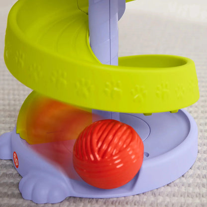 Fisher Price - برج كرة مثالي لعبة للقطط | مضمار الكرات