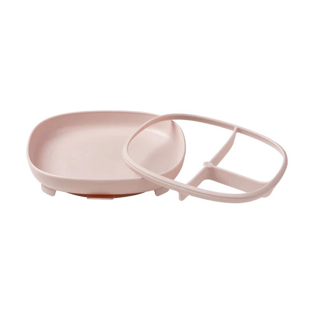 BBox - 2 in 1 Suction Plate with Divider | Blush