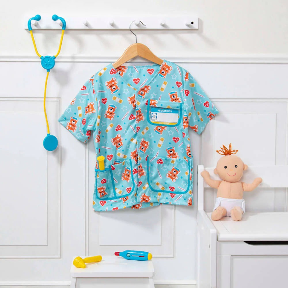 Melissa & Doug - Pediatric Nurse Role Play Costume Set 3-6 Years Melissa & Doug - Pediatric Nurse Role Play Costume Set 3-6 Years