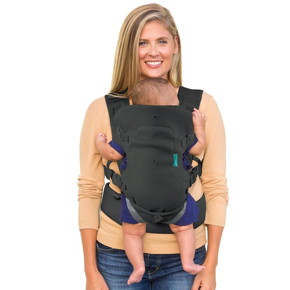 Infantini - Flip 4-in-1 Light & Airy Convertible Carrier | Dark Grey