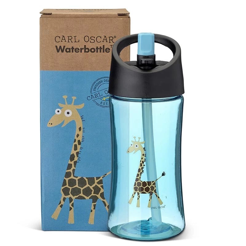 Carl Oscar - Water Bottle 0.35 L | Turquoise Giraffe Carl Oscar - Water Bottle 0.35 L | Turquoise Giraffe
