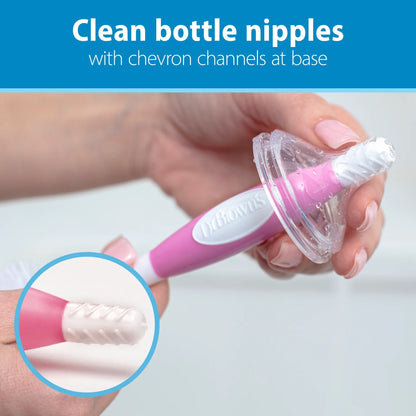 Dr. Brown’s - Silicone "Soft Touch" Bottle Brush | Pink