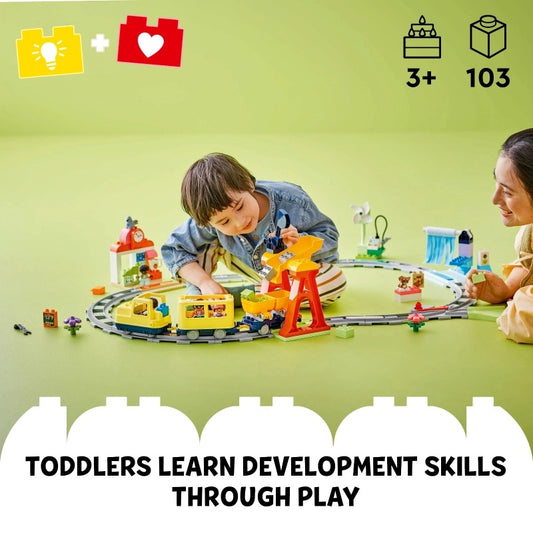 Lego Big Interactive Community Train 103 Pcs 3Y+ — BambiniJO Jordan