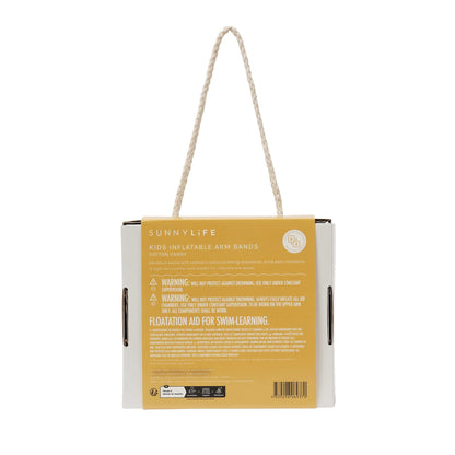 SUNNYLiFE - Kids Inflatable Arm Bands | Cotton Candy Glitter