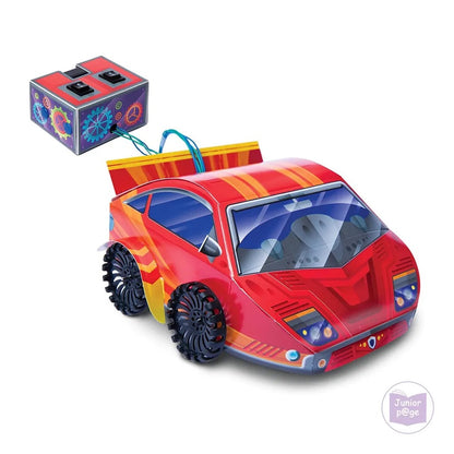 سيارة سباق لاسلكية من Klutz DIY