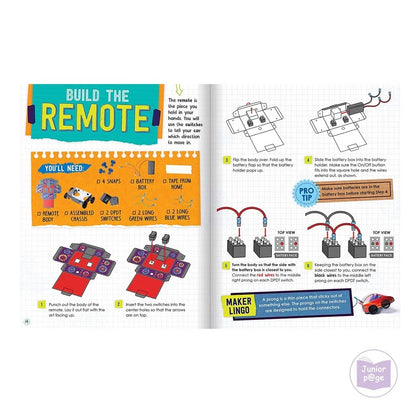 سيارة سباق لاسلكية من Klutz DIY