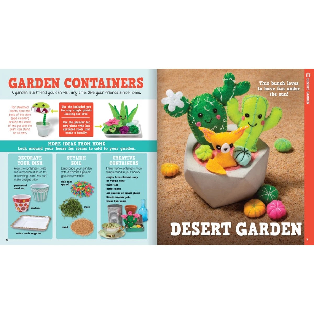 Klutz DIY Sew Mini Gardens Klutz DIY Sew Mini Gardens