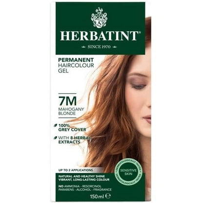 Pregnancy Safe AMONIA FREE "Hair Color" - 7M Mahogany Blonde 150ml