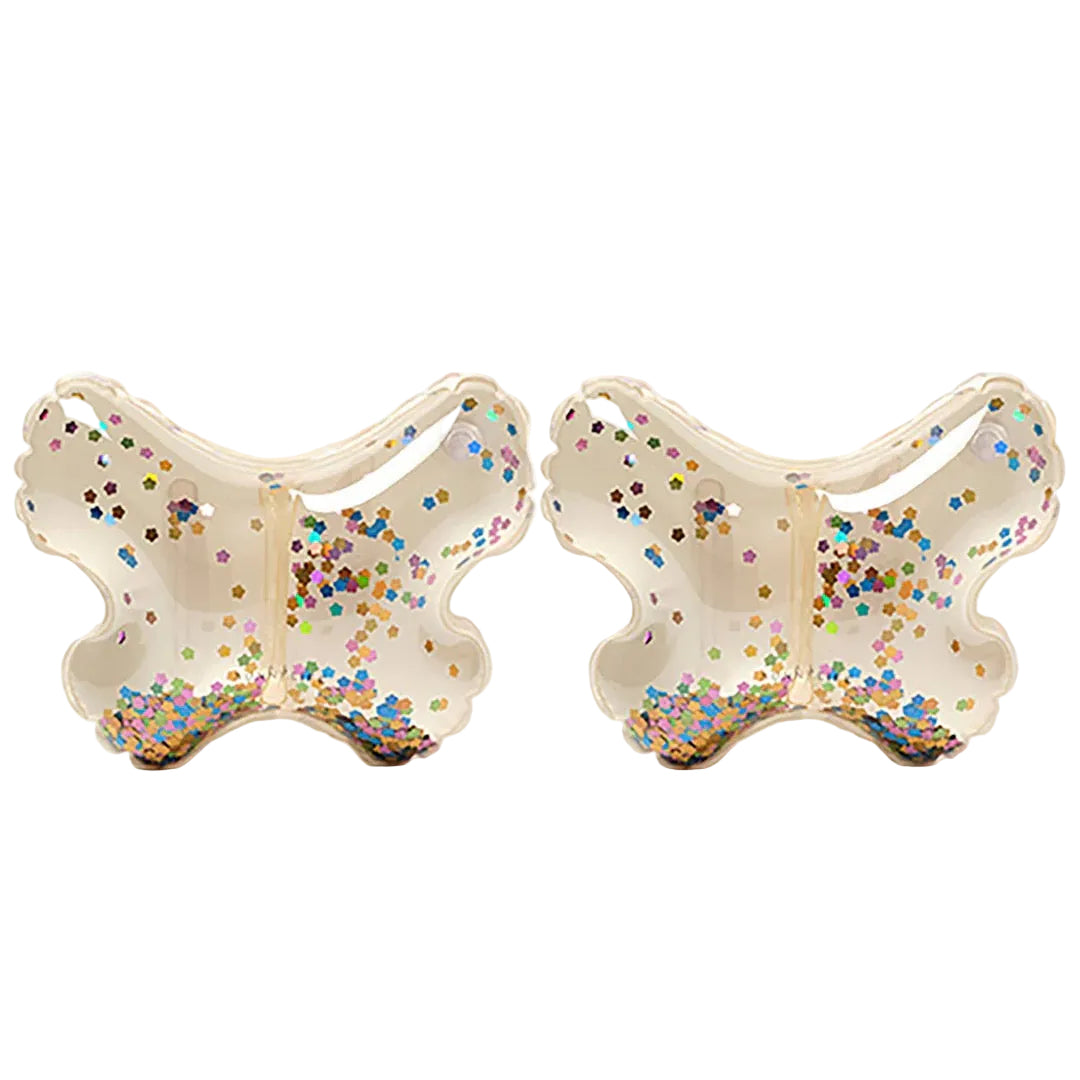 SUNNYLiFE - Kids Inflatable Arm Bands | Cotton Candy Glitter