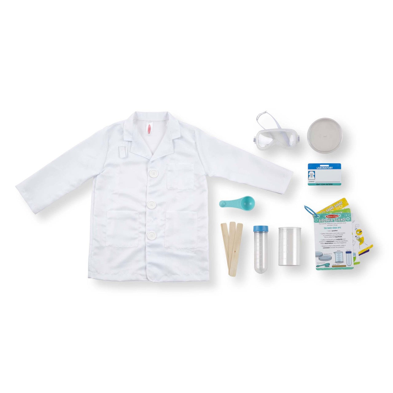 Melissa & Doug - Scientist Role Play Costume Set 5-8 Years Melissa & Doug - Scientist Role Play Costume Set 5-8 Years