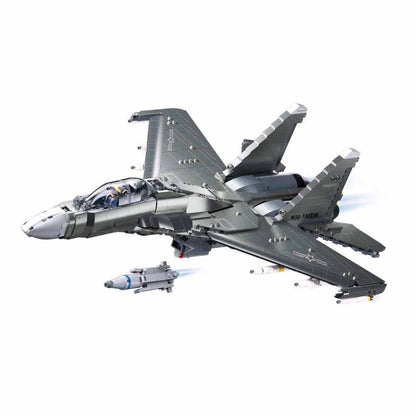 Sluban - ModelBricks - 1/44 Scale J16 AIRCRAFT CARRIER | 1041pcs | 7Y+