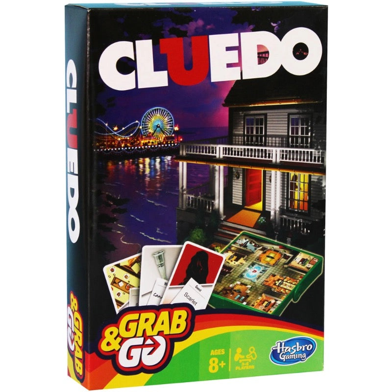 Cluedo Grab & Go Game 8Y+ Cluedo Grab & Go Game 8Y+