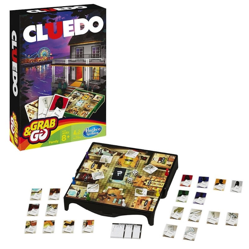 Cluedo Grab & Go Game 8Y+ Cluedo Grab & Go Game 8Y+