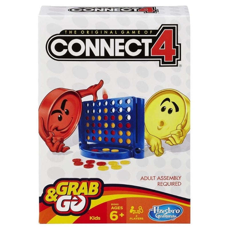 Connect 4 Grab & Go Game 6Y+ Connect 4 Grab & Go Game 6Y+