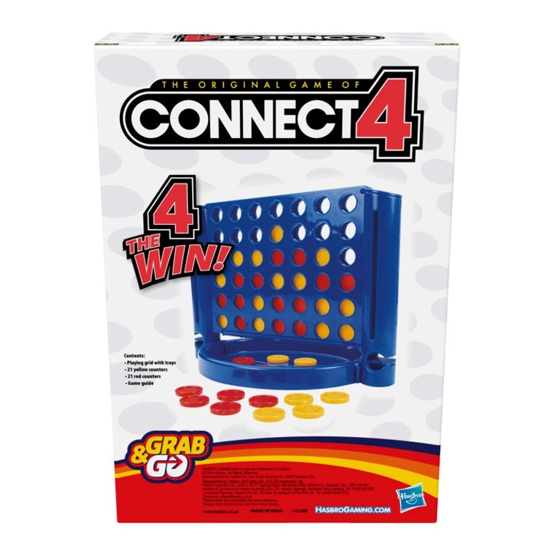Connect 4 Grab & Go Game 6Y+ Connect 4 Grab & Go Game 6Y+