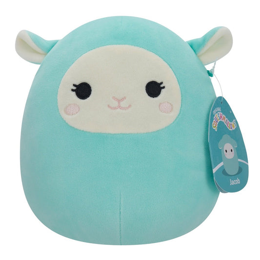 Squishmallows - Little Plush 7.5" Tristan - Jacob - Aqua Blue Lamb