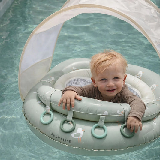 SUNNYLiFE - Interactive Baby Float Sammy the Seagull Green — BambiniJO Jordan