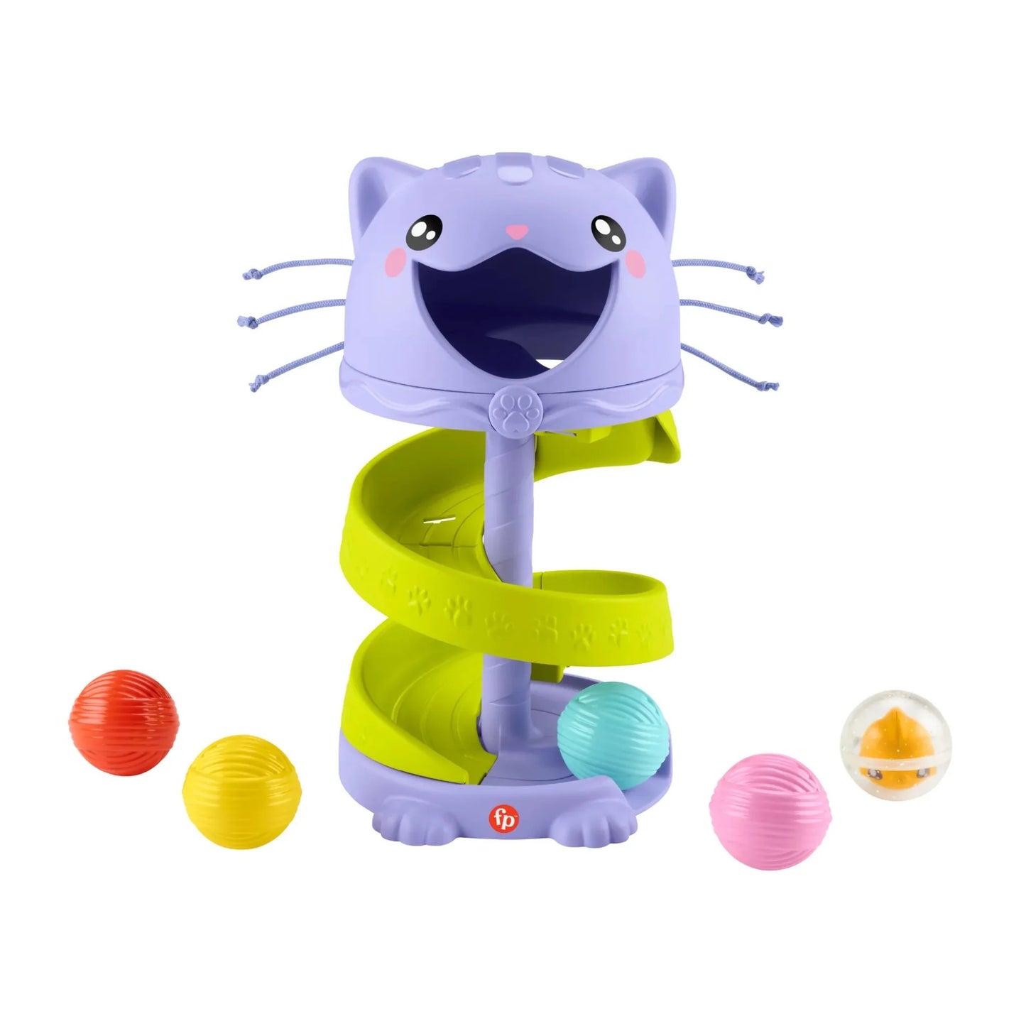 Fisher Price - برج كرة مثالي لعبة للقطط | مضمار الكرات
