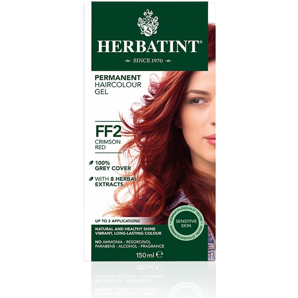 Pregnancy Safe AMONIA FREE "Hair Color" - FF2 Crimson Red 150ml