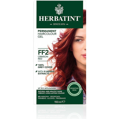 Pregnancy Safe AMONIA FREE "Hair Color" - FF2 Crimson Red 150ml