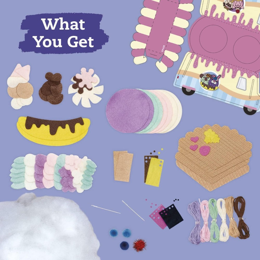 Klutz DIY Sew Your Own Ice Cream Animals Klutz DIY Sew Your Own Ice Cream Animals