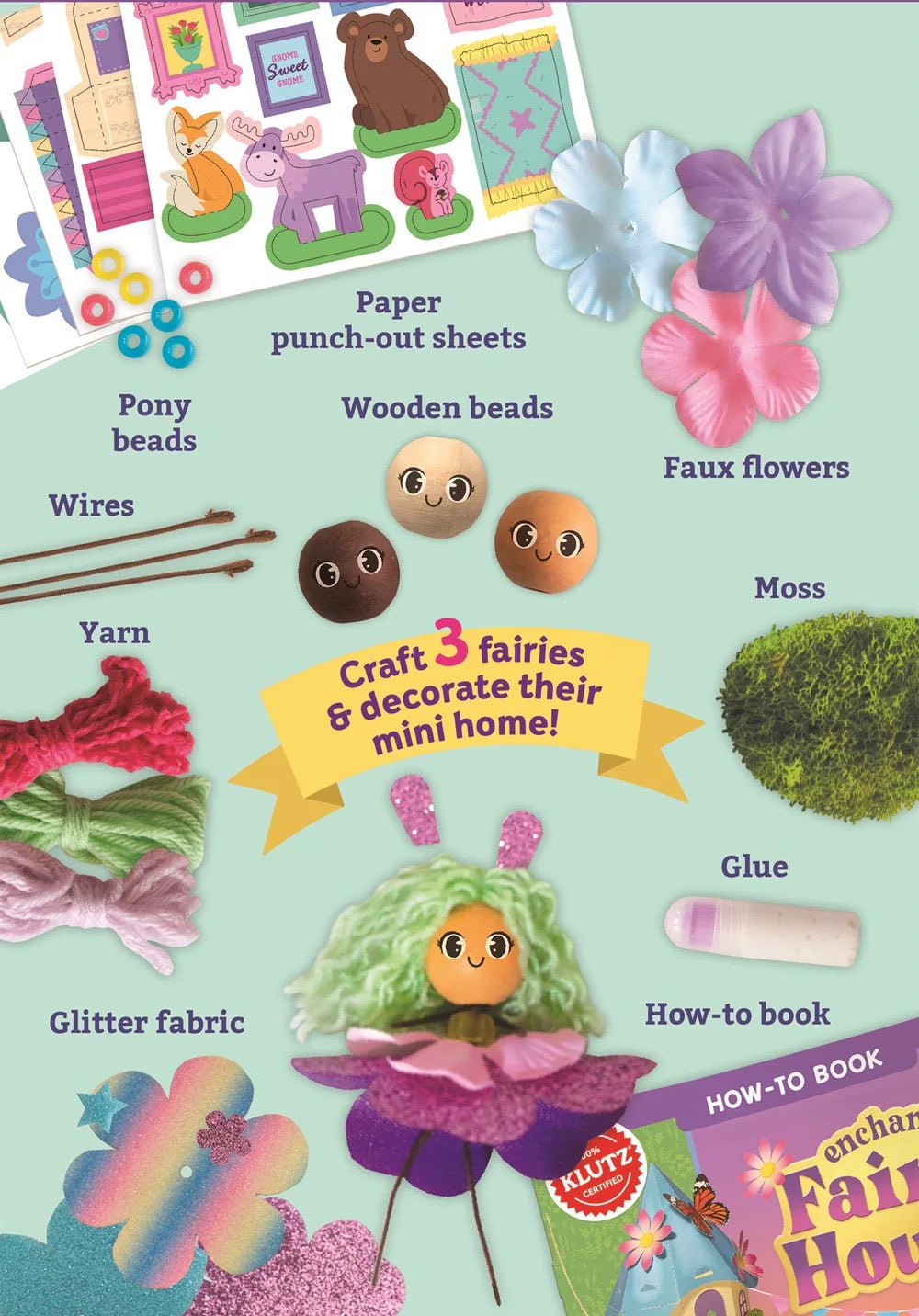 Klutz DIY Enchanted Fairy House: Magical Garden