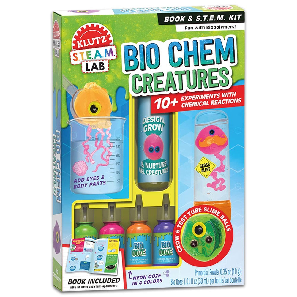 Klutz DIY Bio Chem Creatures Klutz DIY Bio Chem Creatures