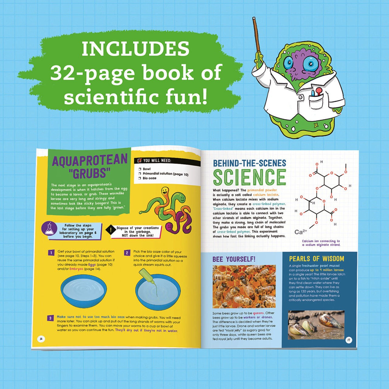 Klutz DIY Bio Chem Creatures Klutz DIY Bio Chem Creatures