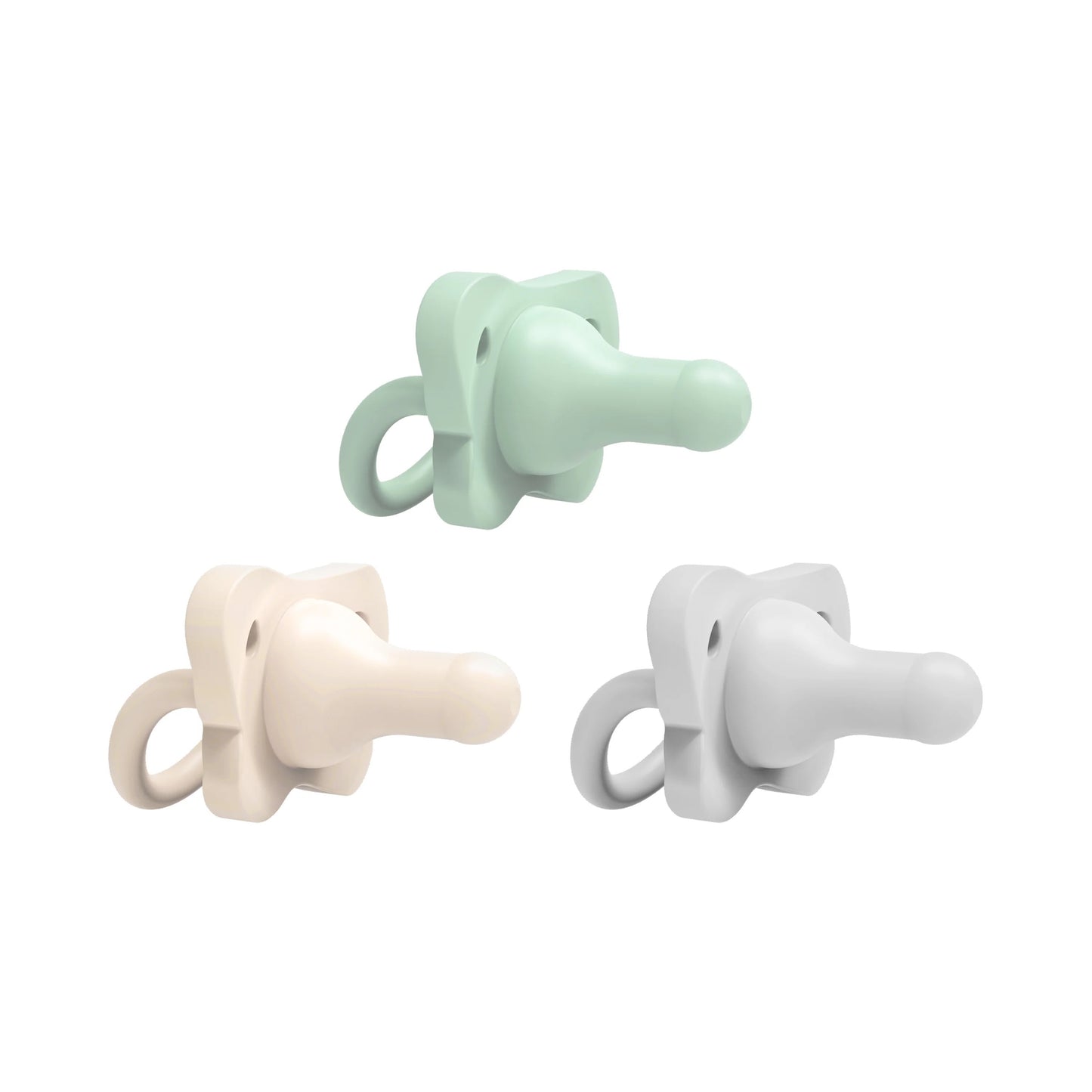 Dr. Brown's - HappyPaci Silicone Soother | 0-6m | 3 Pack