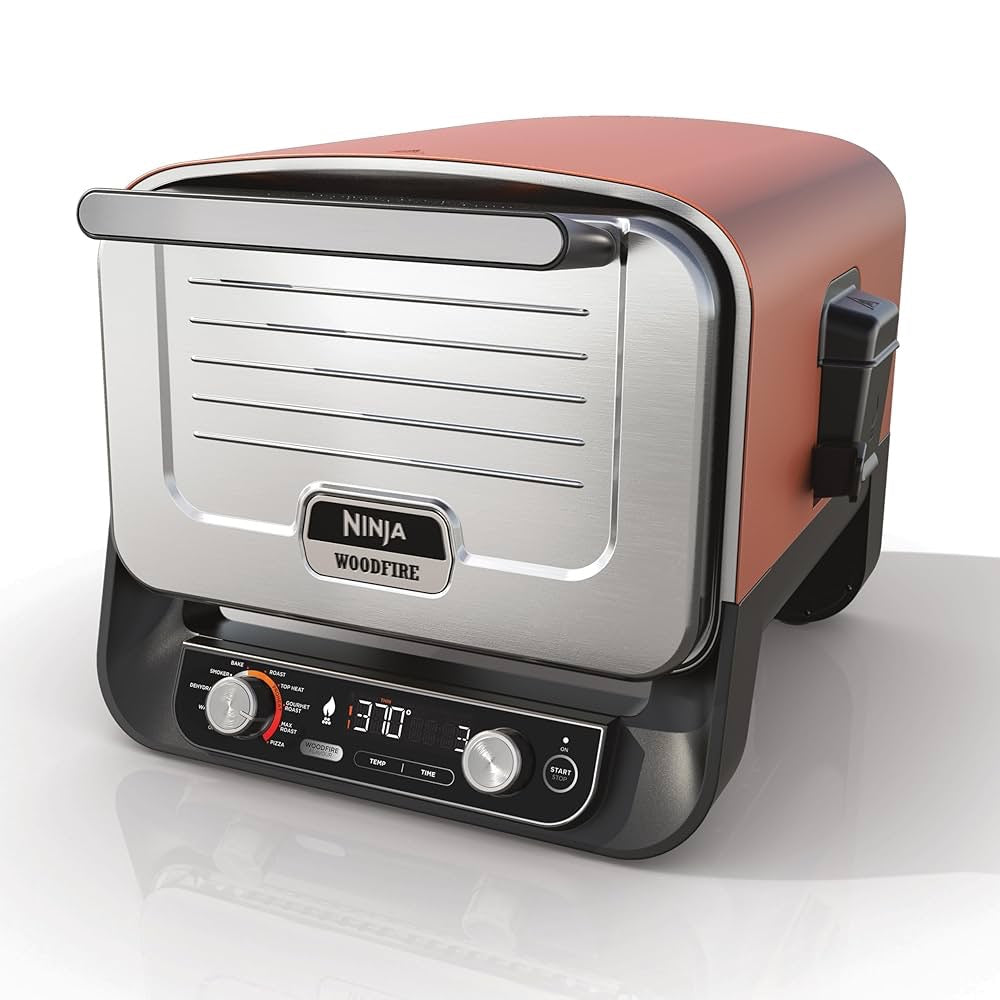 Ninja - Woodfire Electric Outdoor Oven | 8-in-1 Pizza Oven