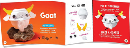 كلوتز DIY حيوانات من علب البيض