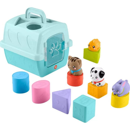 Fisher Price - لعبة حاملة الحيوانات الأليفة للفرز واللعب