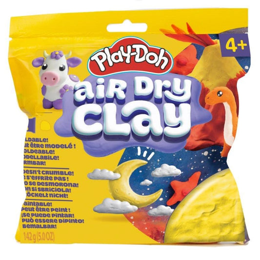 Play-Doh - Air Dry Clay Bag | 142g | Yellow