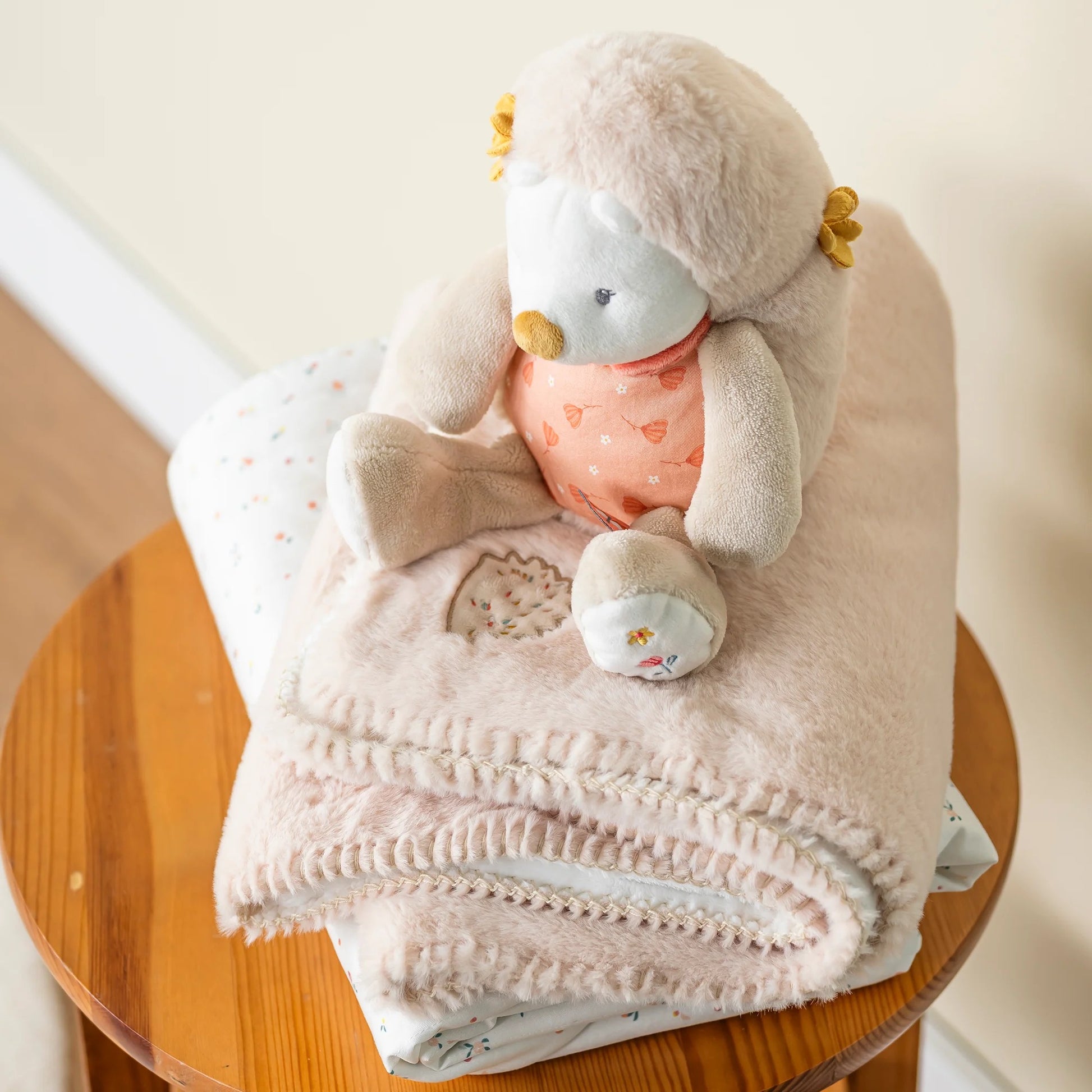 Nattou - Super Soft Baby Blanket | 100X75 cm | MILA ZOË LANA Nattou - Super Soft Baby Blanket | 100X75 cm | MILA ZOË LANA