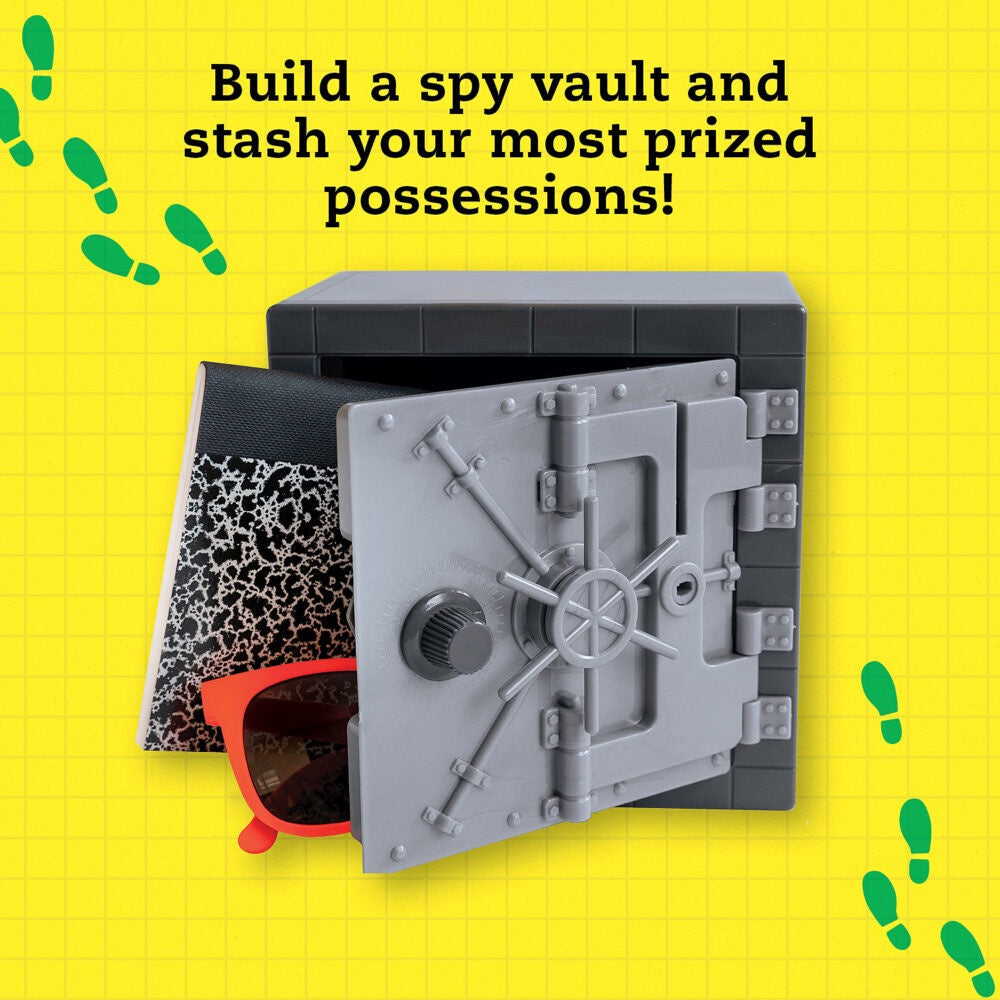 مجموعة أدوات التشفير والتخزين السرية من Klutz DIY Ultimate Spy Vault and Code Kit