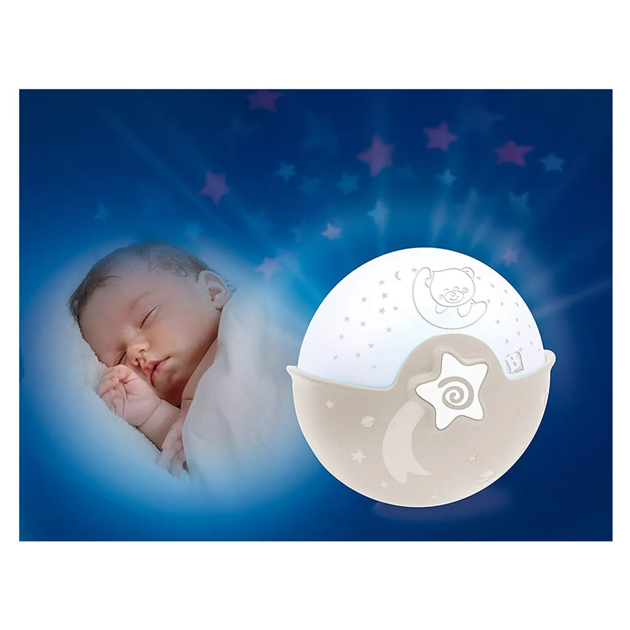Infantino - Wom Soothing Light & Projector | Grey
