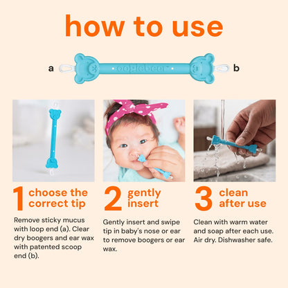 Oogiebear Nose & Ear Booger Picker 2-Pack — BambiniJO Jordan