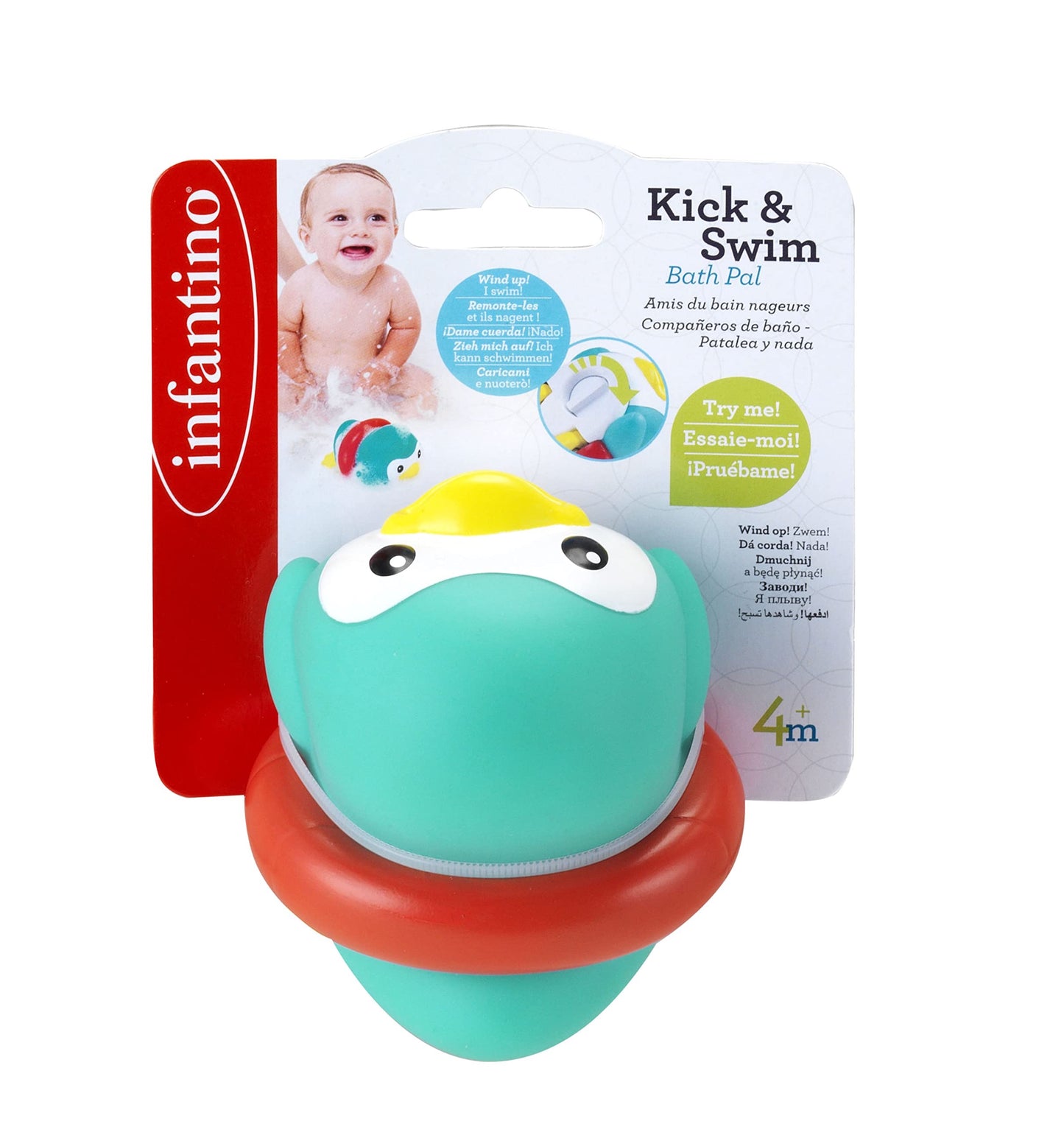 Infantino - Kick & Swim Bath Pals | Penguin