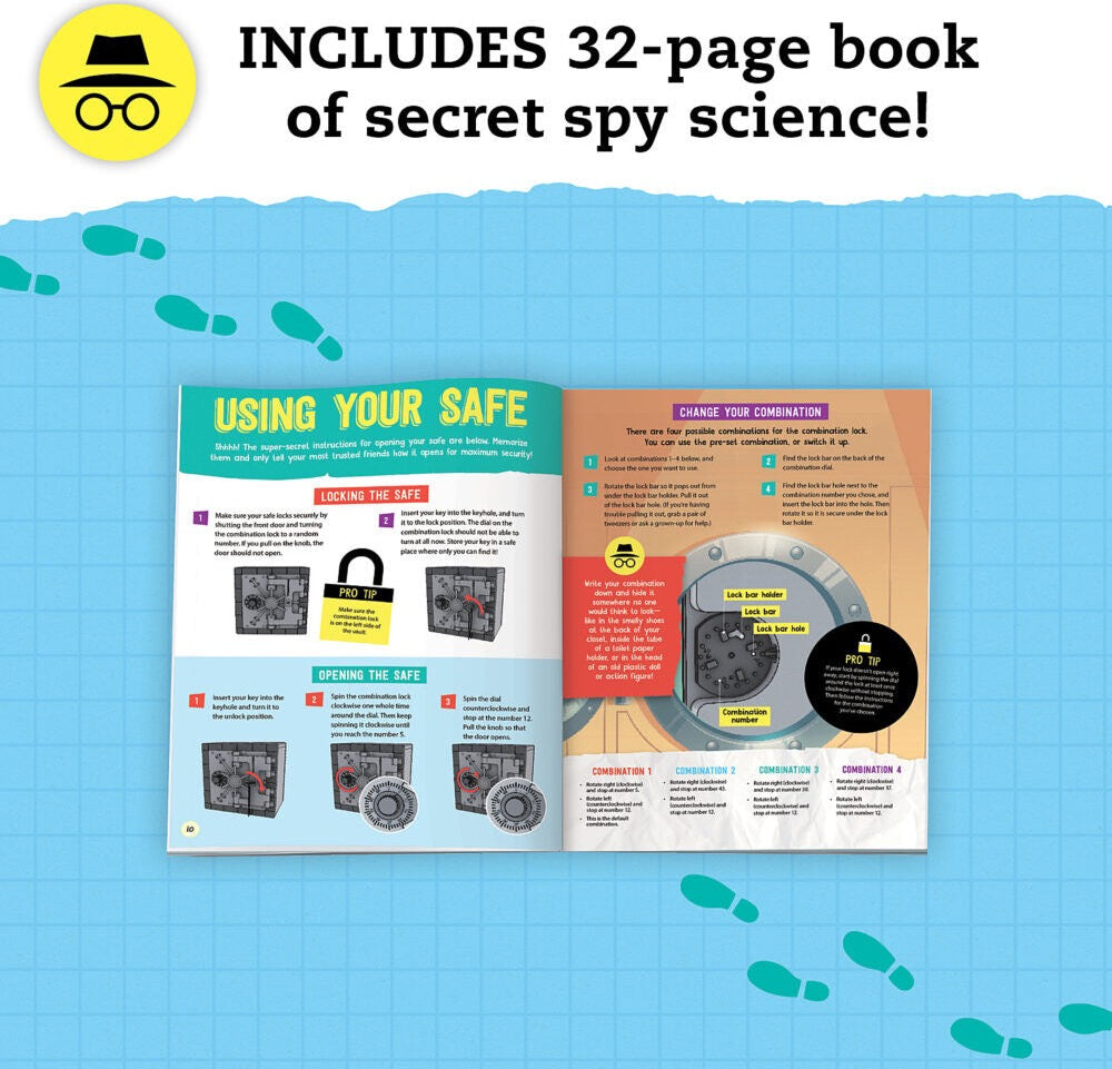 Klutz DIY Ultimate Spy Vault and Code Kit Klutz DIY Ultimate Spy Vault and Code Kit