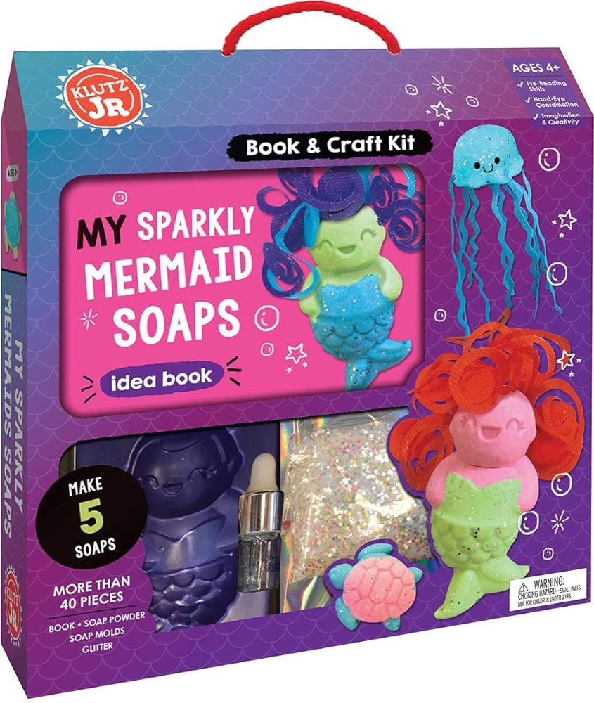Klutz DIY My Sparkly Mermaid Soaps Klutz DIY My Sparkly Mermaid Soaps