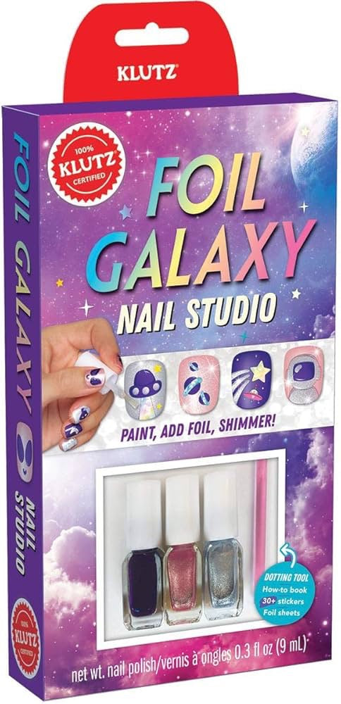 Klutz DIY Foil Galaxy Nail Studio